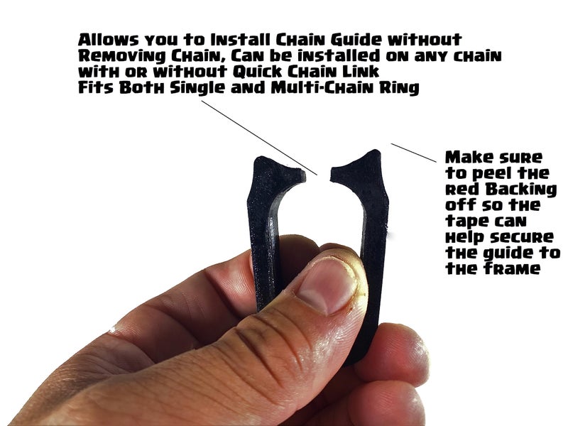 IQ Labs Chain Guide Model 2 for Mountiain Bike Chain Drops 1x 2X 3X Drive Chains Mountain Bike Tensioner Custom Design - Image 2